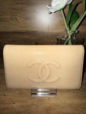 Timeless CC Long Bifold Wallet (L-Yen / Continental style)